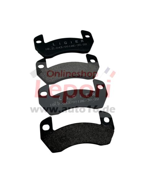 Satz Bremsklötze hinten Ligier - Original